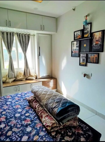 Bedroom in 2 BHK Apartment at Aparna Serene Park, Kondapur – for Rent