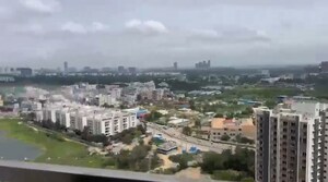 3 BHK Apartment – Exterior View View at Gopanpally - for Sale