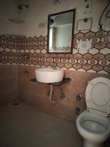 Bathroom in 3.5 BHK Apartment at Vasant Kunj – for Rent