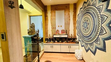 Kitchen in 4 BHK Apartment at Lodha Sterling, Kolshet Road – for Sale