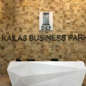 Bathroom in  Office Space at Kailash Business Park, Vikhroli West – for Rent