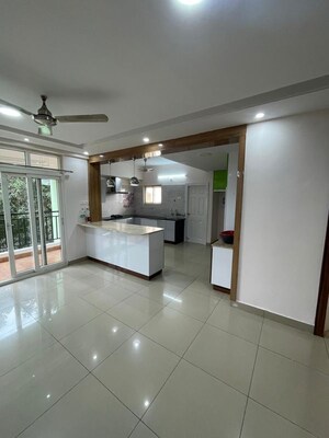 Living Room in 3 BHK Apartment at Muppas Green Grandeur, Gopanpally – for Rent