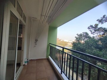 Balcony in 3 BHK Apartment at Muppas Green Grandeur, Gopanpally – for Rent