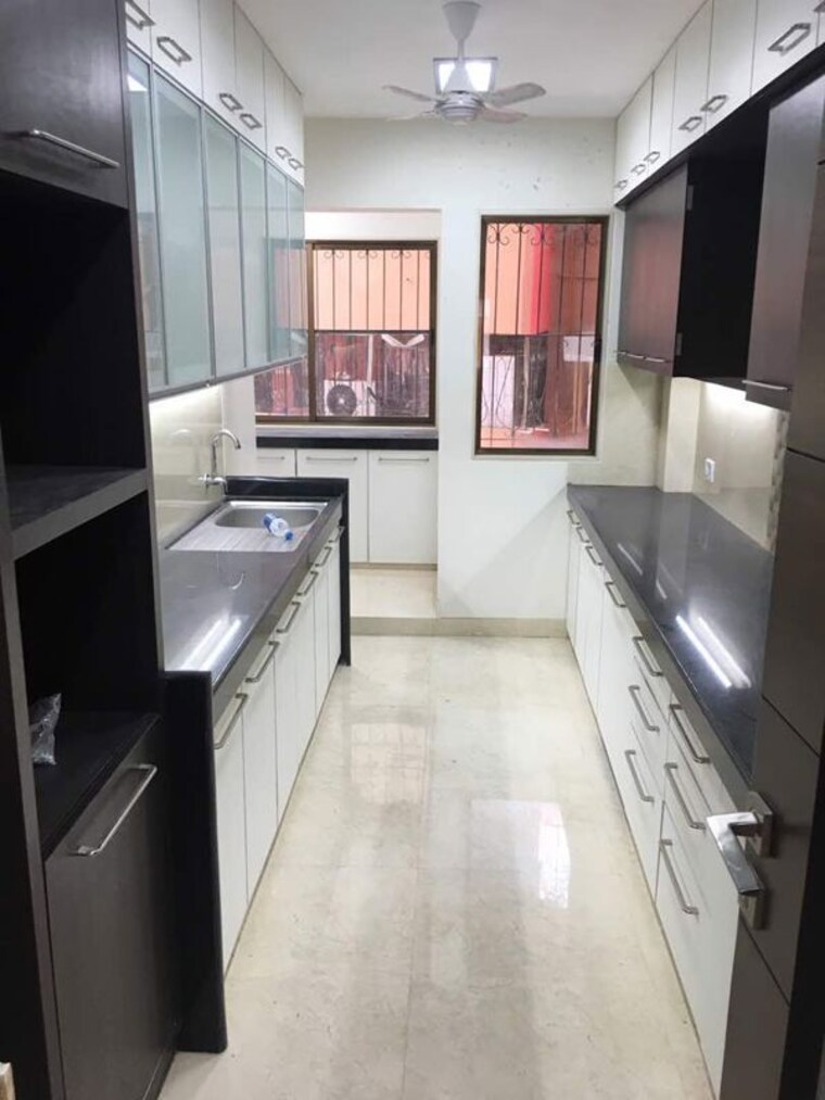 Kitchen, golden-rock 4 Bedroom 2000 Sq.Ft. Apartment In Bandra West Mumbai 9810000