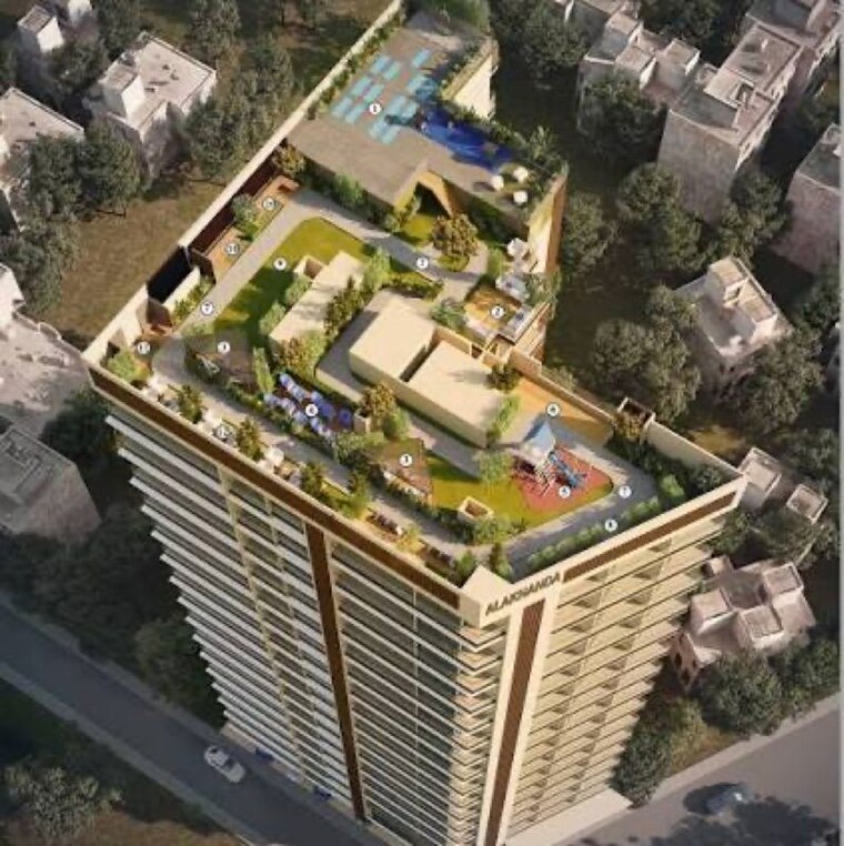Exterior View, juhu 3 Bedroom 1200 Sq.Ft. Apartment In Juhu Mumbai 9810013