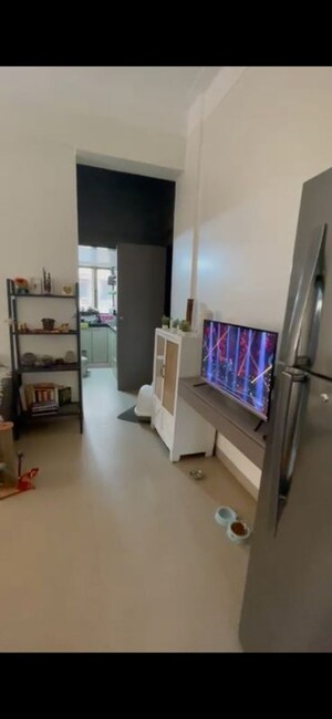 Living Room in 1 BHK Apartment at Khar West – for Rent