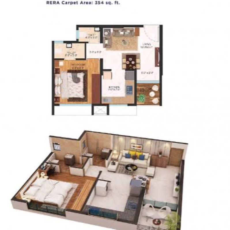 3 BHK Apartment For Sale in Galaxy Heights