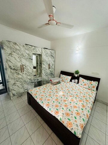 Bedroom in 2 BHK Apartment at PRM Raj Residency, Aundh – for Rent