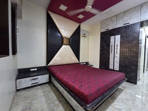 Bedroom in 3 BHK Apartment at Unnat Nagar CHS, Goregaon West – for Rent