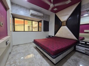 Bedroom in 3 BHK Apartment at Unnat Nagar CHS, Goregaon West – for Rent