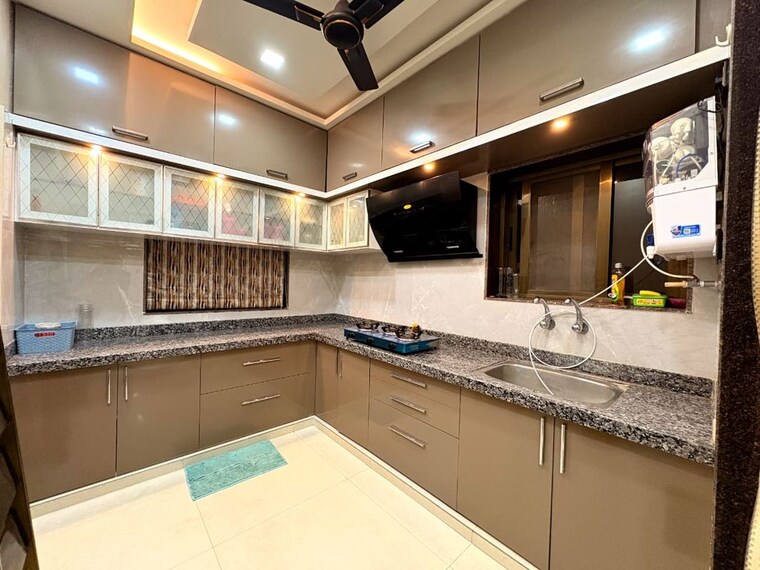 Kitchen, shankar nagar 2 Bedroom 1280 Sq.Ft. Apartment In Shankar Nagar Raipur 9810164