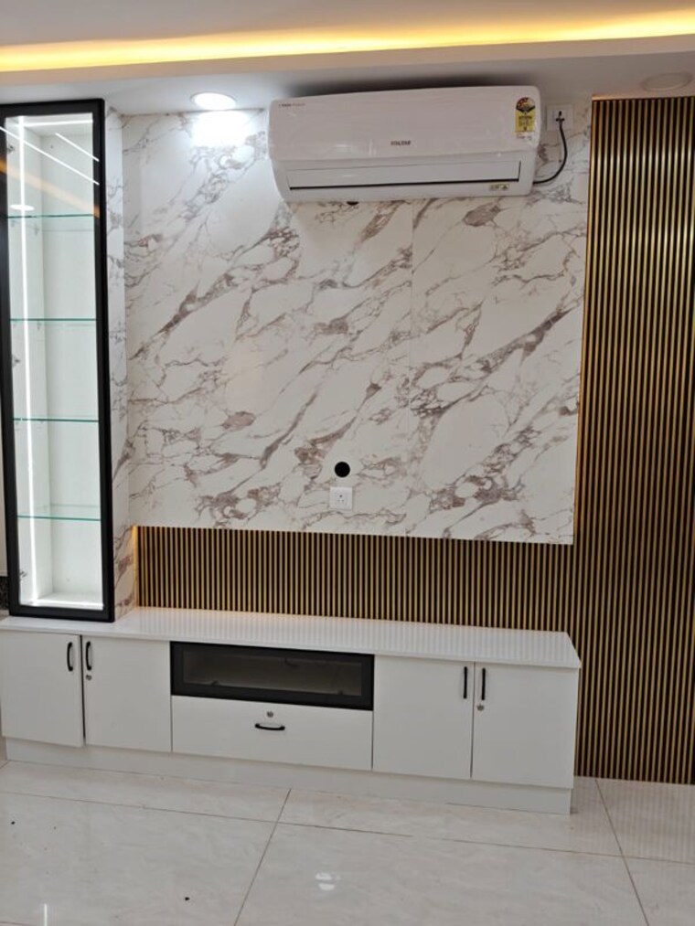 Living Room, prestige-beverly-hills 3 Bedroom 1874 Sq.Ft. Apartment In Kokapet Hyderabad 9810129