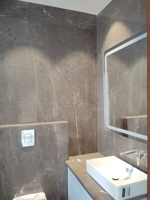 Bathroom in 4 BHK Builder Floor at Safdarjung Enclave – for Rent