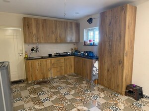 Kitchen in 3 BHK Builder Floor at Sri Sai Ayyapa Sadan, Madhapur – for Rent