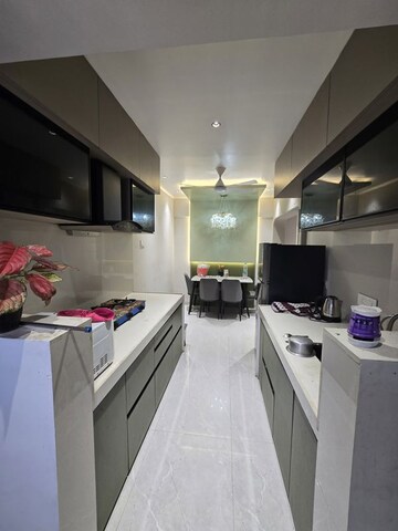 Kitchen in 3 BHK Apartment at Kharadi – for Rent