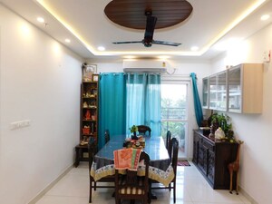 Living Room in 3 BHK Apartment at Prestige Tranquil, Kokapet – for Rent