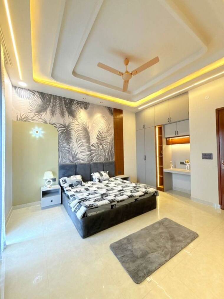Bedroom, hanuman nagar extension 4 Bedroom 166 Sq.Yd. Villa In Hanuman Nagar Extension Jaipur 9810235