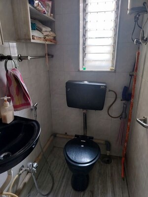 Bathroom in 2 BHK Apartment at Khar West – for Rent