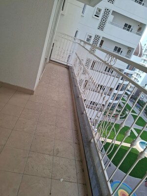 Balcony in 3 BHK Apartment at Prestige Beverly Hills, Kokapet – for Rent