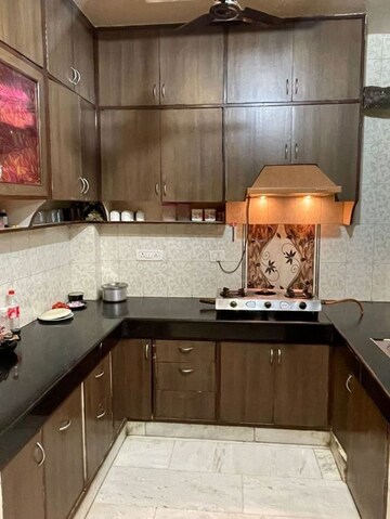 Kitchen in 4 BHK Builder Floor at Chittaranjan Park – for Rent