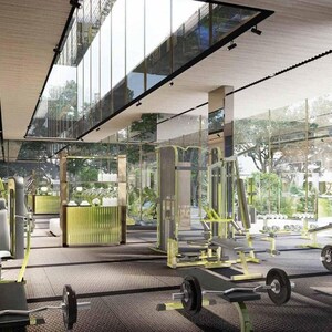 Gym in 3 BHK Apartment at Rustomjee Crown Phase 2, Gokhale Road – for Sale