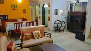 Living Room in 2 BHK Apartment at Khar West – for Rent