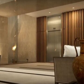 Living Room in 4 BHK Apartment at Worli – for Sale