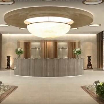 Building Lobby in 5 BHK Apartment at Worli – for Sale