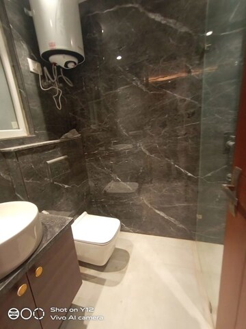 Bathroom in 3 BHK Builder Floor at Chittaranjan Park – for Sale