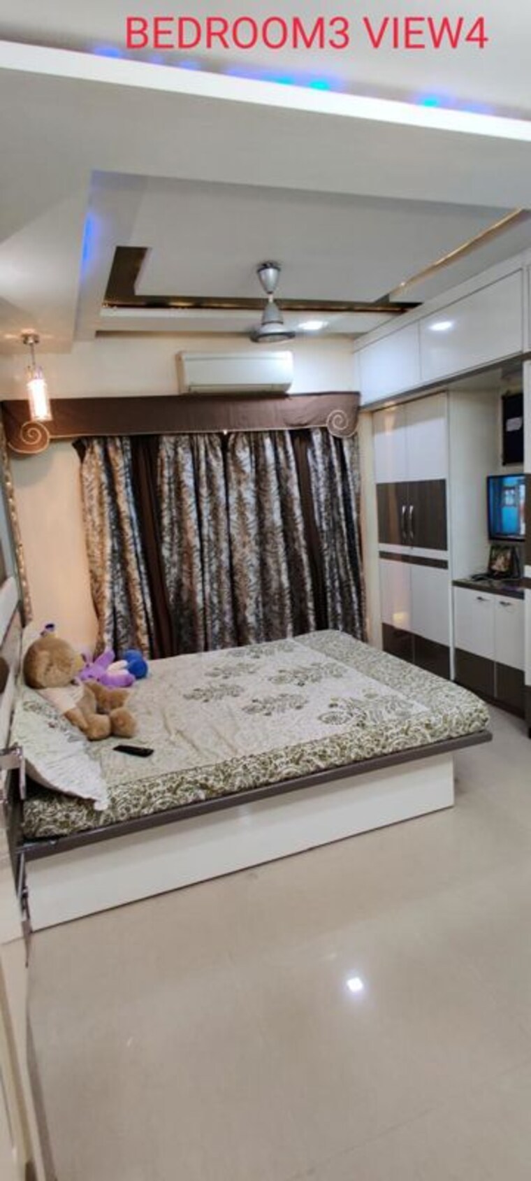 Bedroom, borivali west 3 Bedroom 985 Sq.Ft. Apartment In Borivali West Mumbai 9810401