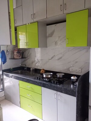 Kitchen in 2 BHK Apartment at Adinath Sanvi Heights, Goregaon West – for Rent