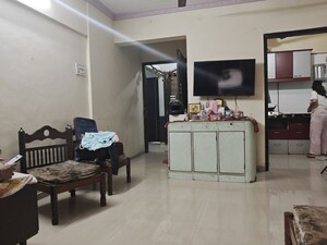Living Room in 1 BHK Apartment at Hari Om Building, New Panvel – for Rent