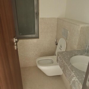 Bathroom in 3 BHK Apartment at Piramal Mahalaxmi, Arthur rd – for Rent