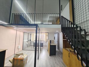 Staircase in  Office Space at Ijmima Complex, Malad West – for Rent