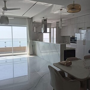 Living Room in 3 BHK Apartment at Lokhandwala Minerva Mahalaxmi, Arthur rd – for Rent