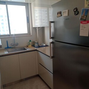 Kitchen in 1 BHK Apartment at Hiranandani Regent Hill, Powai – for Rent