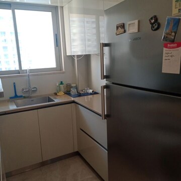 Kitchen in 1 BHK Apartment at Hiranandani Regent Hill, Powai – for Rent