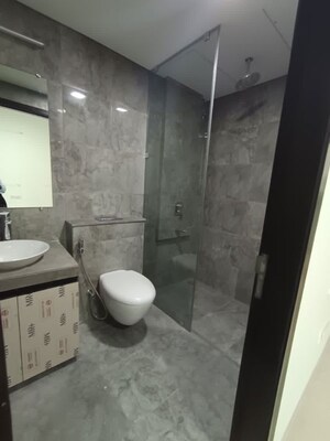 Bathroom in 2 BHK Apartment at Sheth Irene, Malad West – for Rent