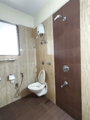 Bathroom in 2 BHK Apartment at Avirahi Homes, Borivali West – for Rent