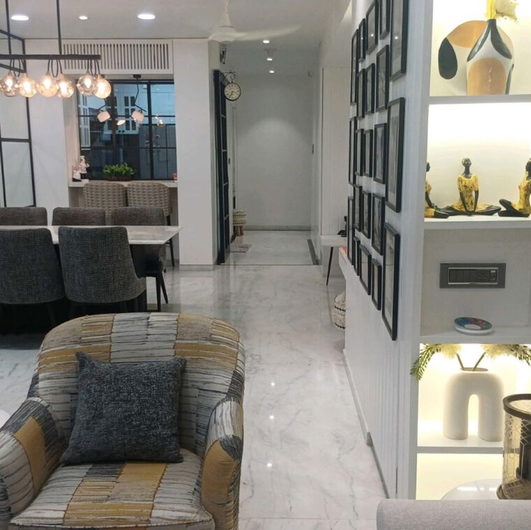 Living Room, lodha-the-park 3 Bedroom 1690 Sq.Ft. Apartment In Century Mills Mumbai 9810507