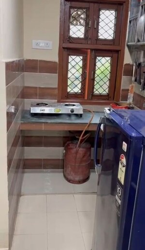 Kitchen in 1 RK Builder Floor at Patel Nagar – for Rent