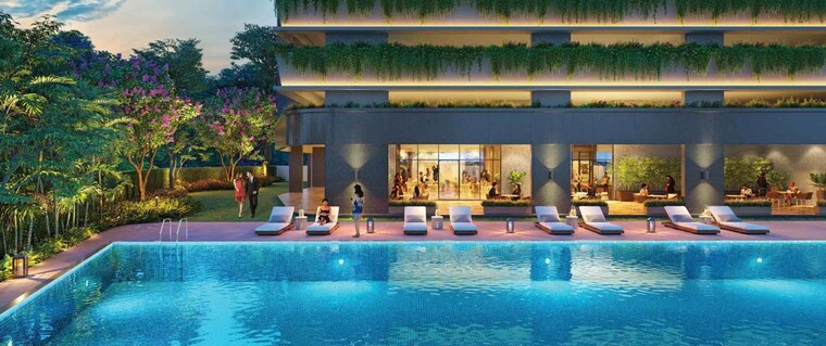 Swimming Pool, lodha-crown-quality-homes-dombivli 2 Bedroom 458 Sq.Ft. Apartment In Dombivli East Thane 9810544