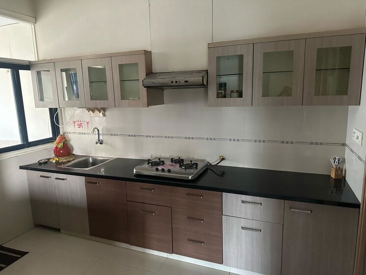 Kitchen, prahlad nagar 3 Bedroom 1890 Sq.Ft. Apartment In Prahlad Nagar Ahmedabad 9810559