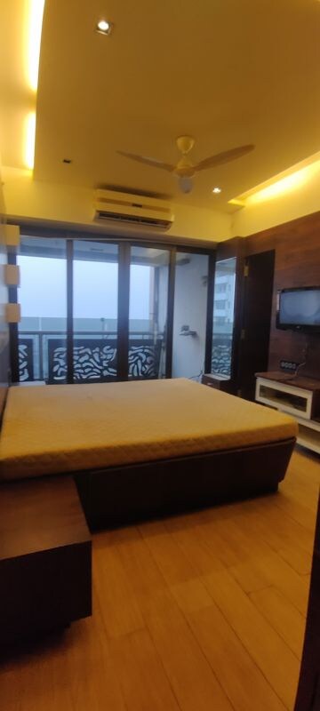 Bedroom in 3 BHK Apartment at Orchid Tower, Worli – for Rent