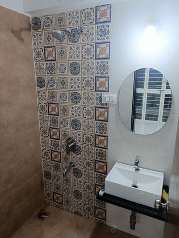 Bathroom in 2 BHK Apartment at DRB Dhara Icon, Ravet – for Rent