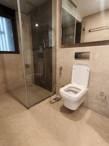 Bathroom in 4 BHK Apartment at Sunteck Signia Isles, Bandra Kurla Complex – for Rent