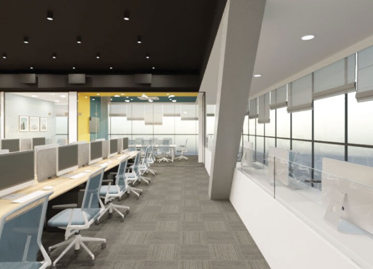 Balcony, ceejay-house Commercial Office Space 7500 Sq.Ft. In Worli Mumbai 9625539