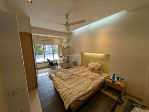 Bedroom in 3 BHK Apartment at Enpar Lotus 101 Worli Residences, Lower Parel – for Rent