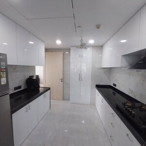 Kitchen in 3 BHK Apartment at Lodha World View, Empire Mill – for Rent