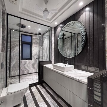 Kitchen in 4 BHK Builder Floor at Gulmohar Park – for Sale